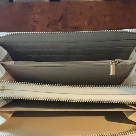 NWT Brentano Double Zippy Wristlet Wallet Dog In a Wagon - Picture 7 of 10